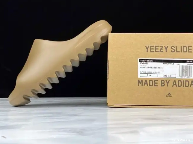 FV8425 Slide Adidas Yeezy Earth Brown 0526